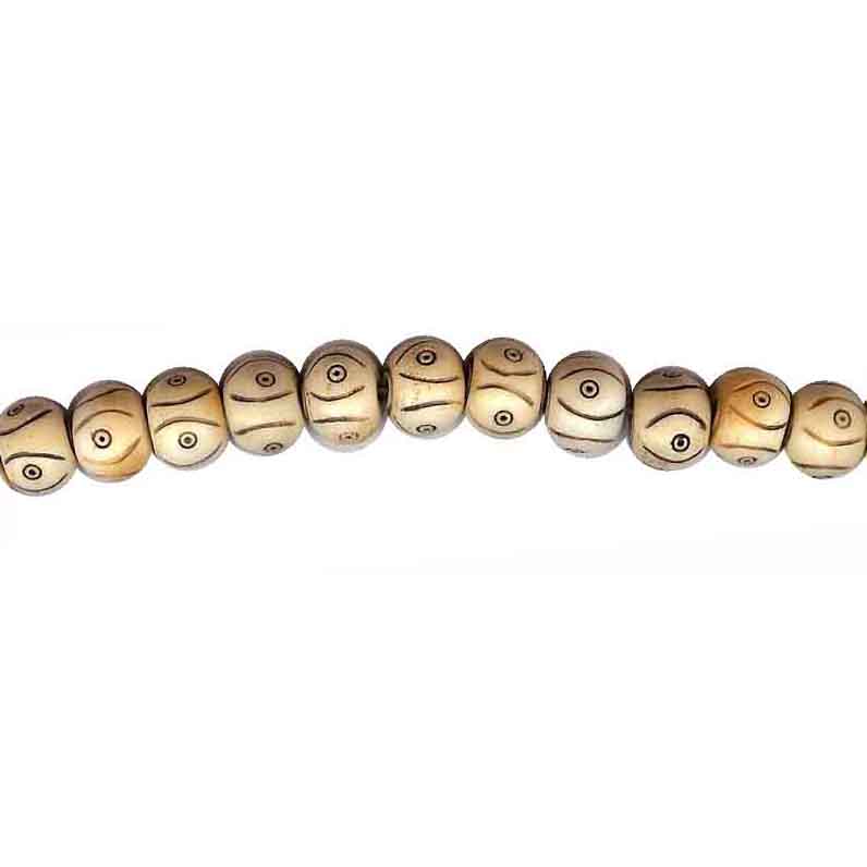 BONE ROUND 12MM 20012
